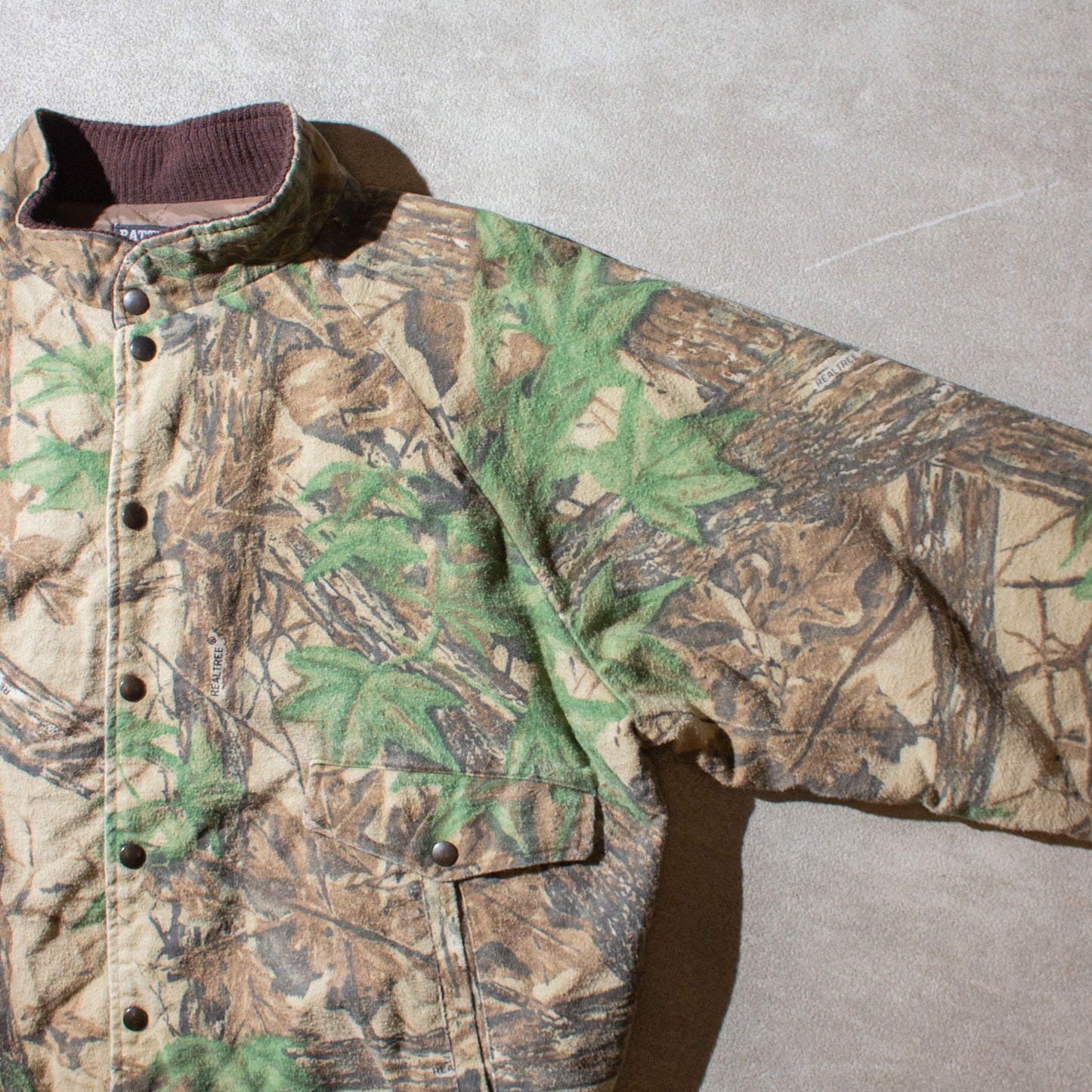 RealTree Camo Quilted Jacket Made in U.S.A.