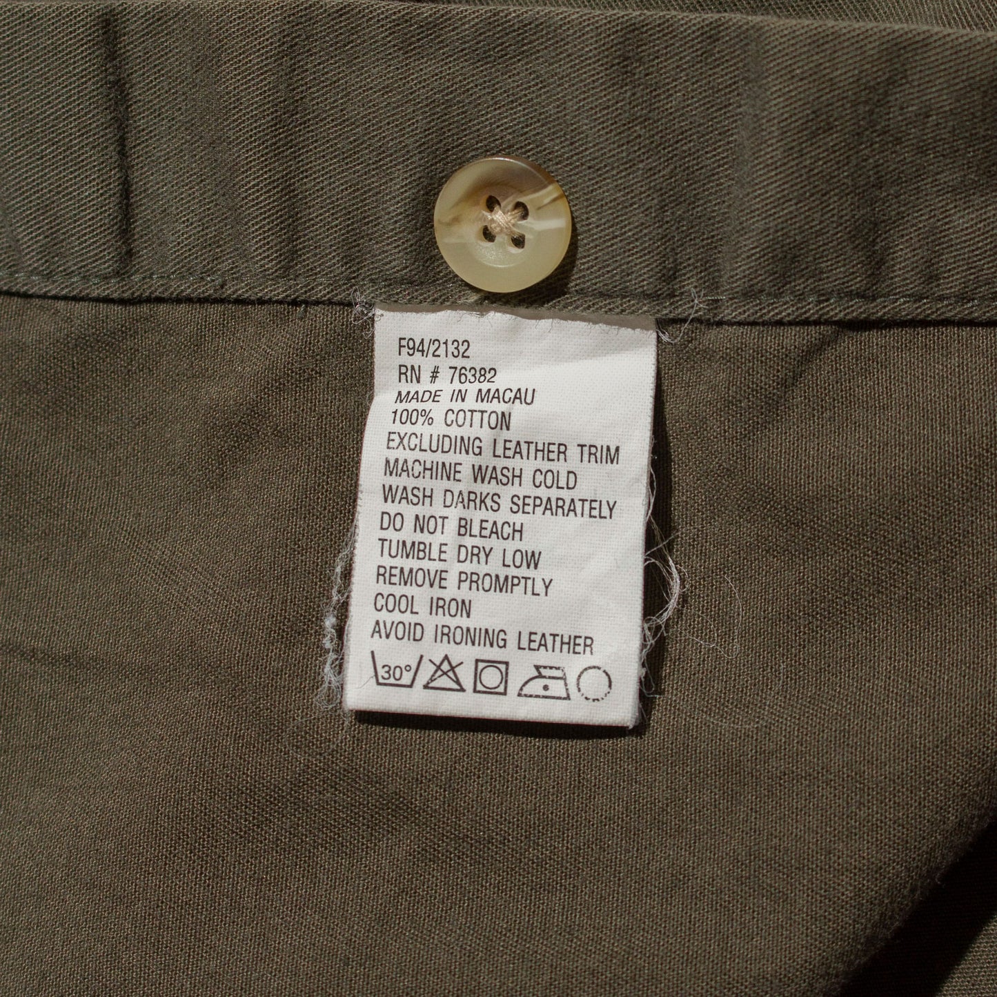 Cotton Work Shirt【L】