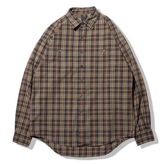 Cotton Check Shirt 【L】