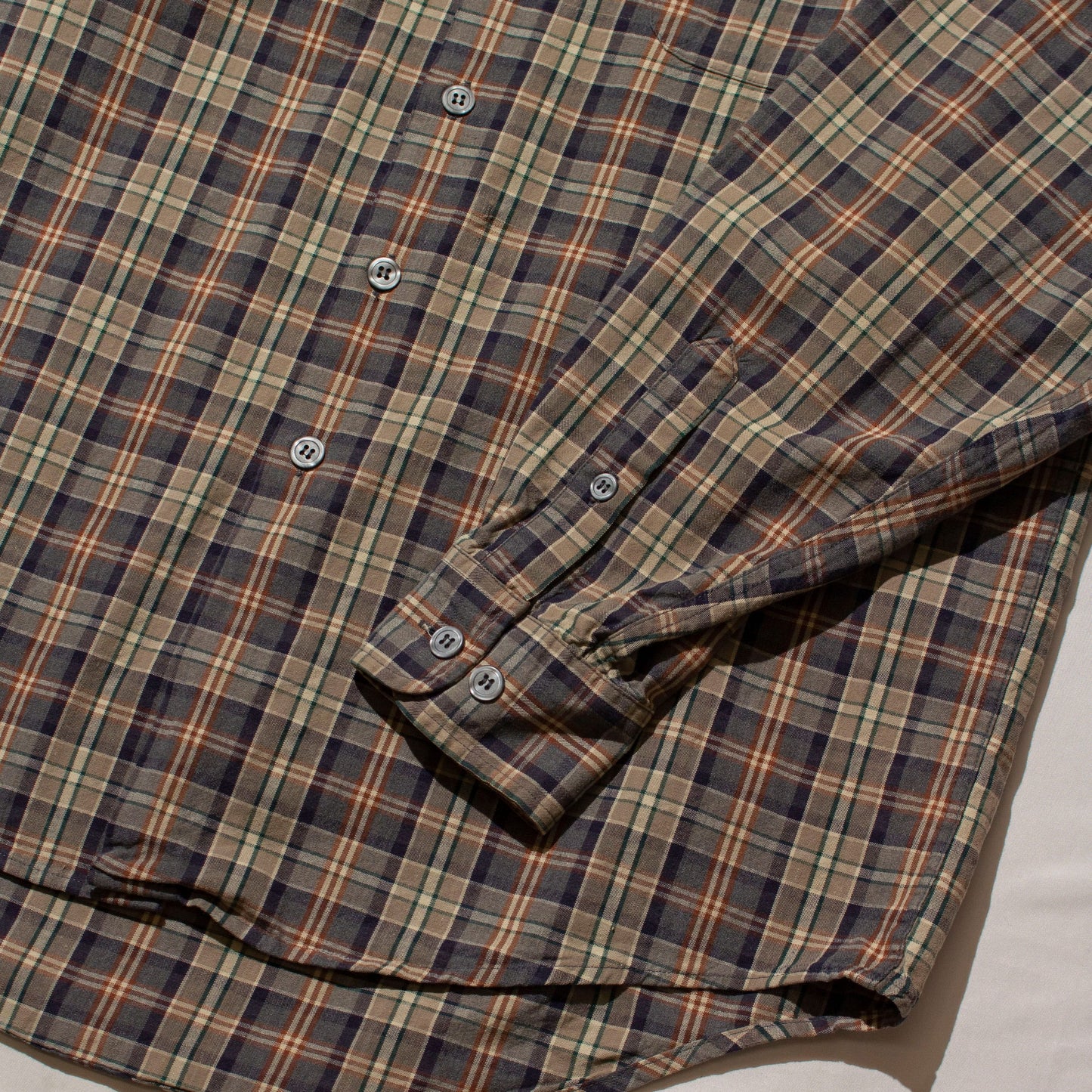 Cotton Check Shirt 【L】
