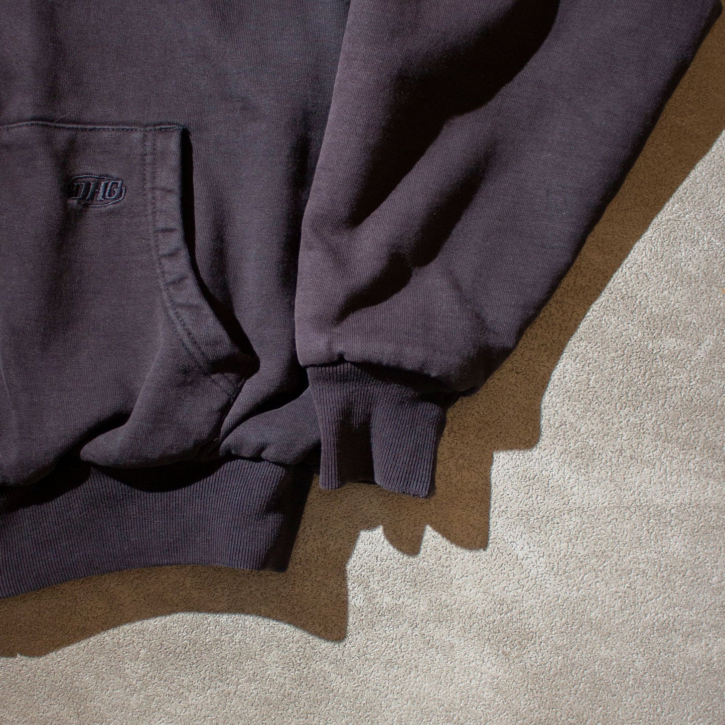 Thermal Linend Zip Up Hoodie