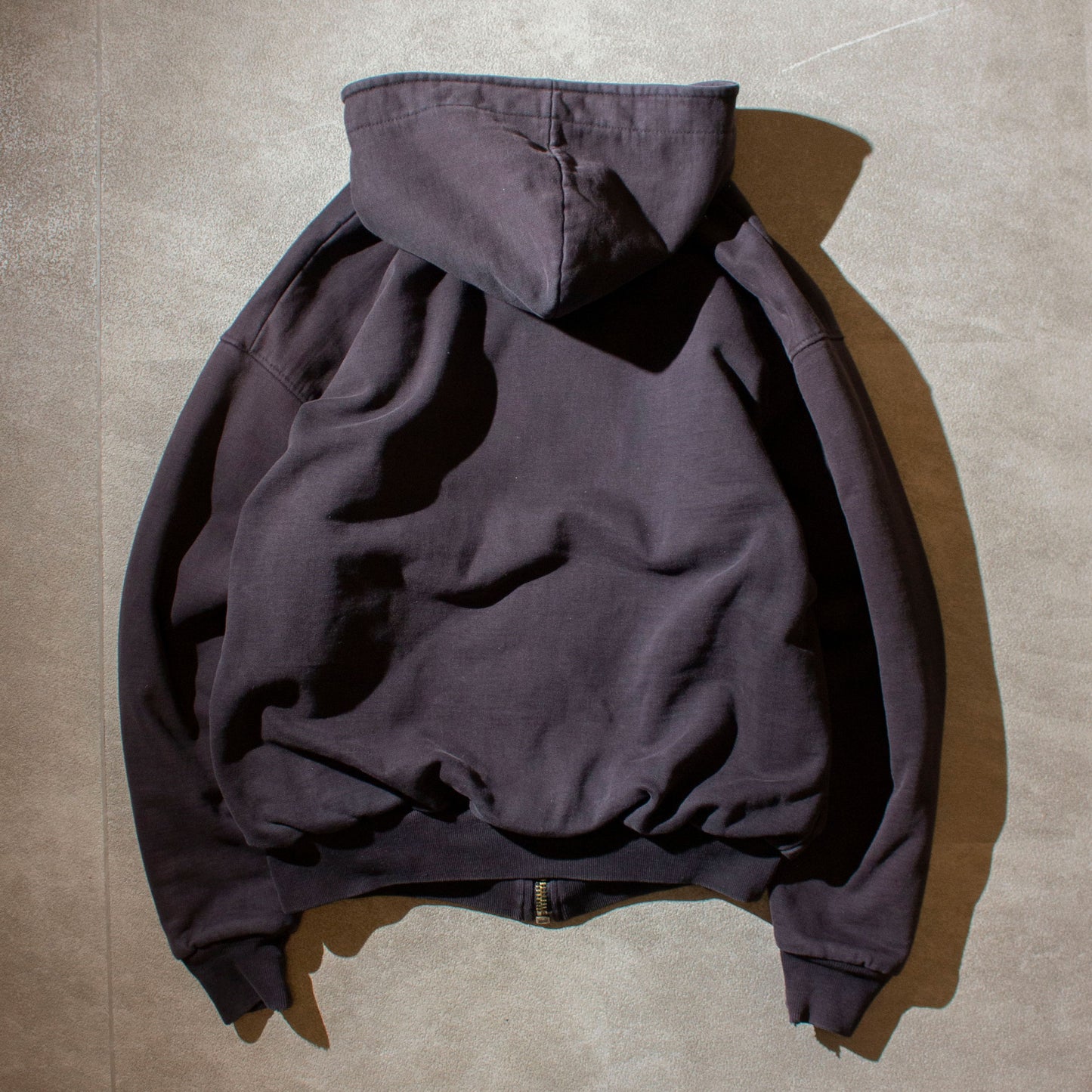 Thermal Linend Zip Up Hoodie