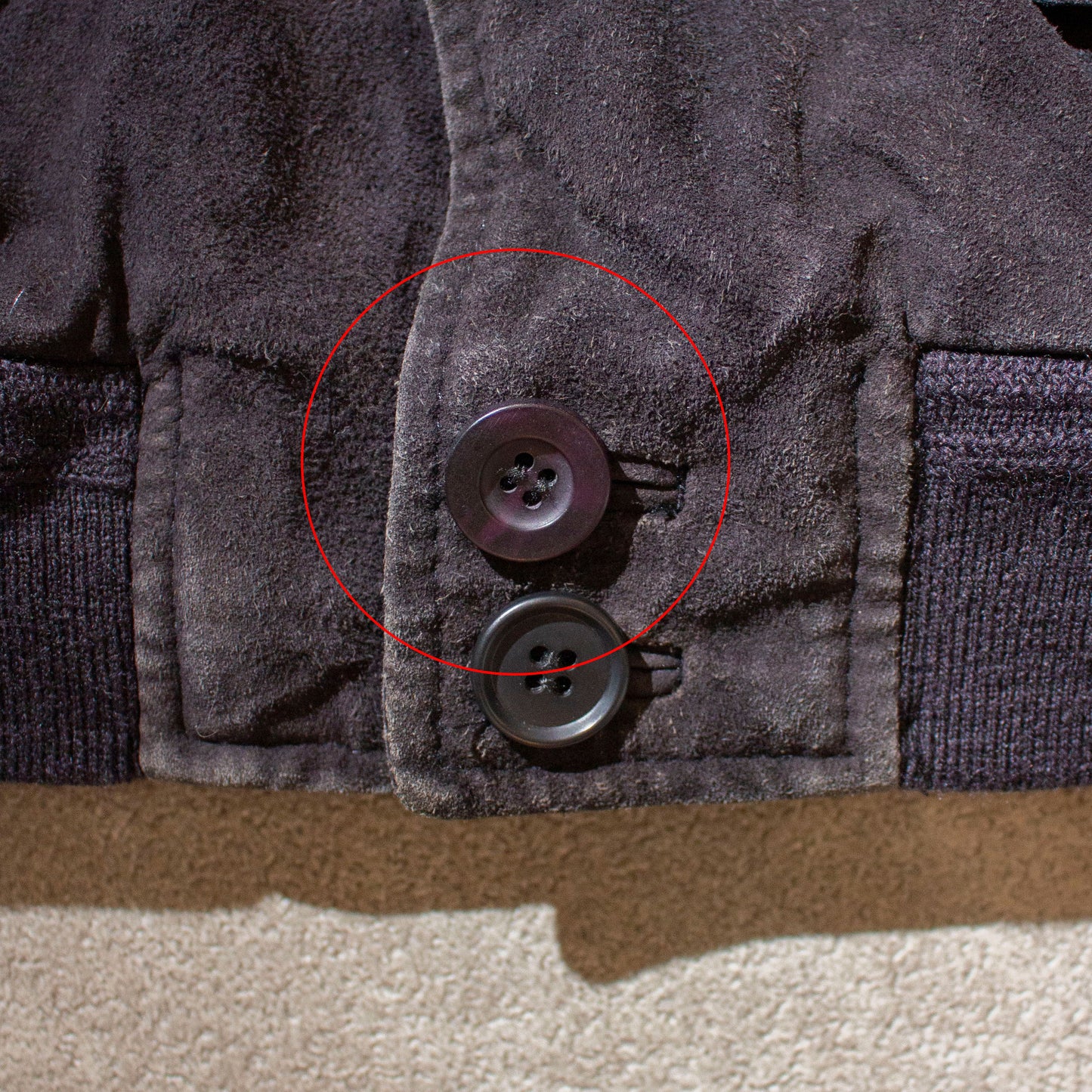 Suede Valster Jacket