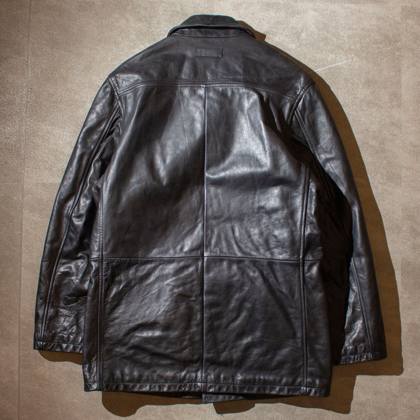 Leather Car Coat