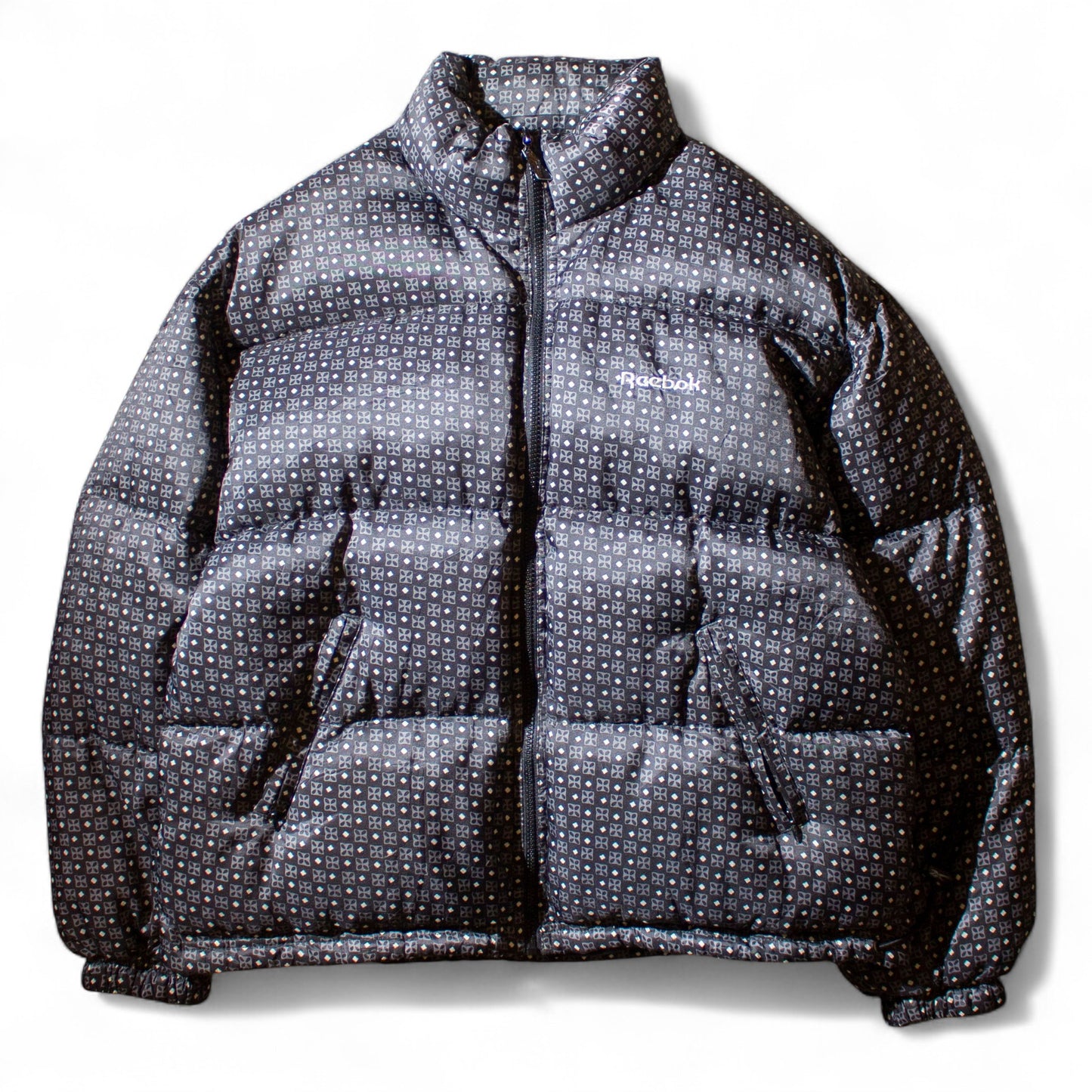 Komon Pattern Down Jacket