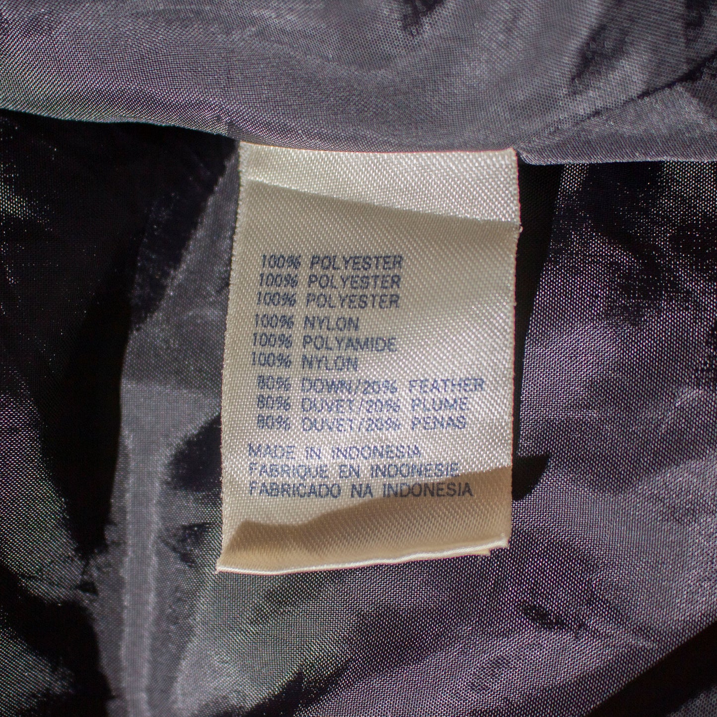 Komon Pattern Down Jacket