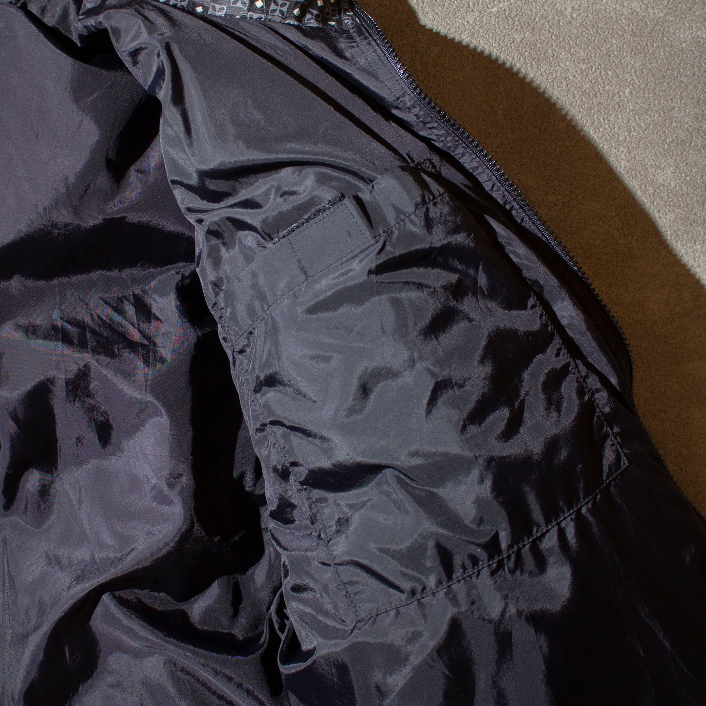 Komon Pattern Down Jacket