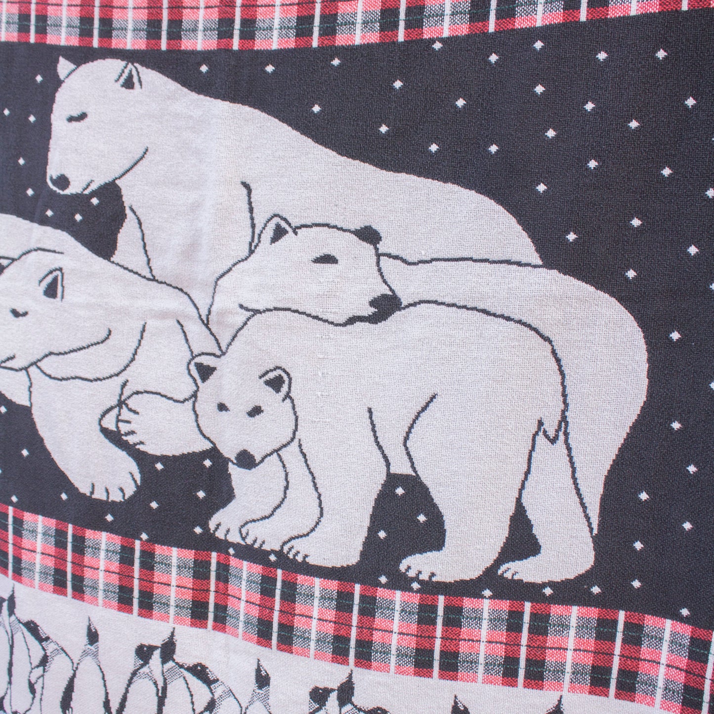 Polar Bear Cotton Blanket