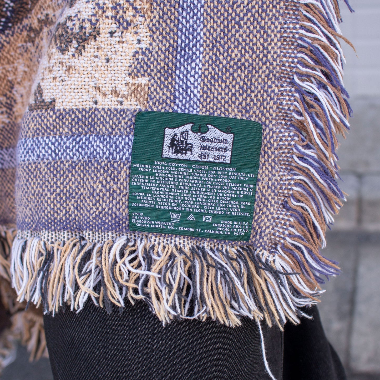 Wolf Cotton Blanket