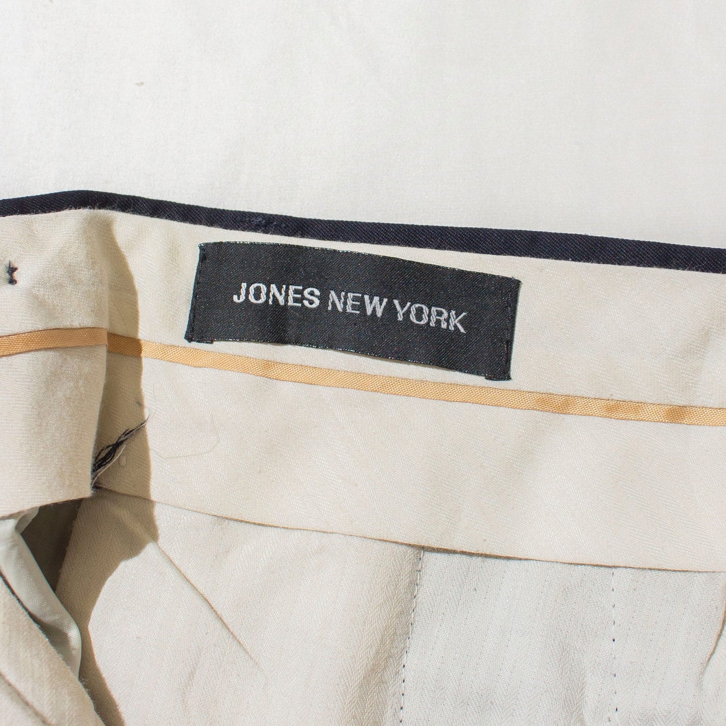 "SUPER 100's" Wool Gabardine 2tuck Slacks【W34×L29】