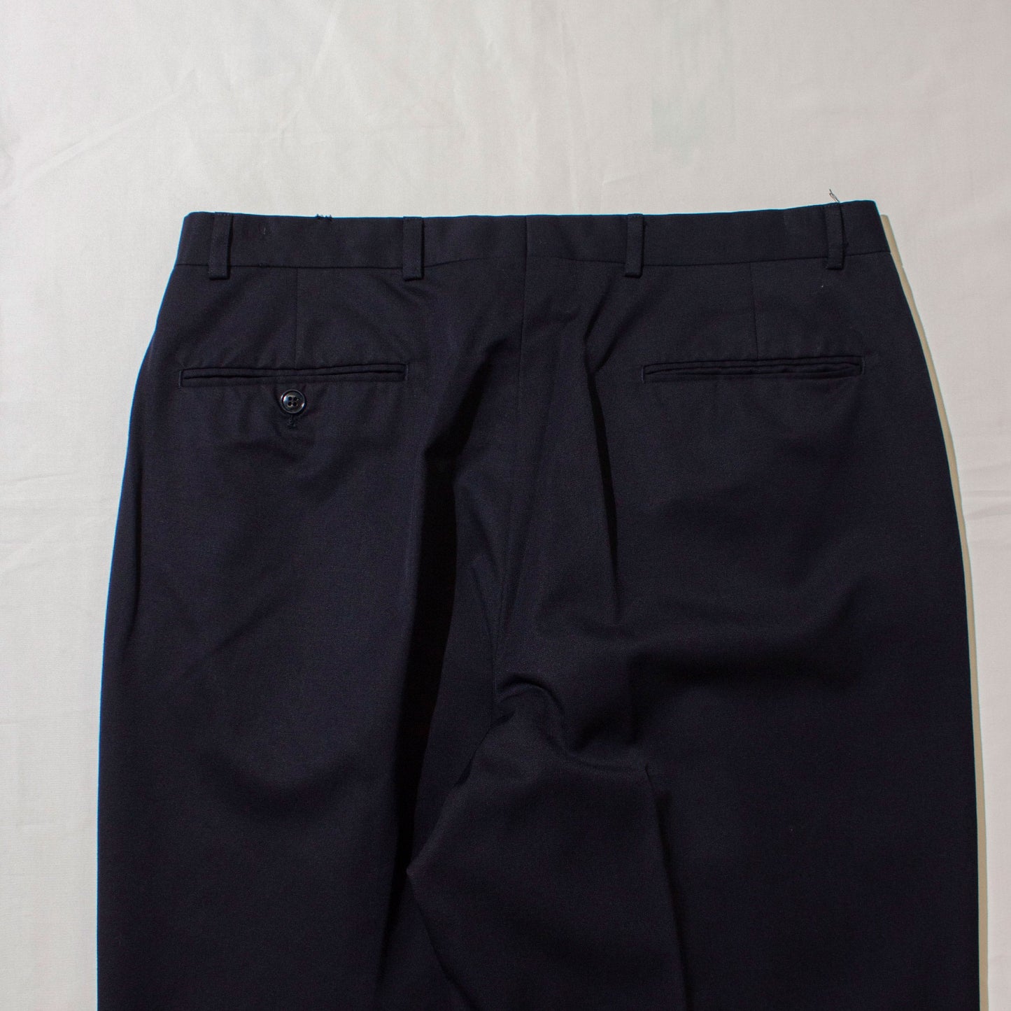 "SUPER 100's" Wool Gabardine 2tuck Slacks【W34×L29】