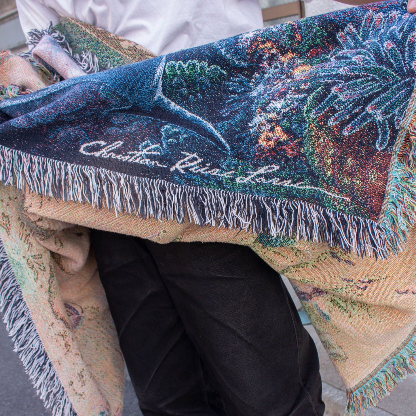 Christian Lassen Dorphin Cotton Blanket