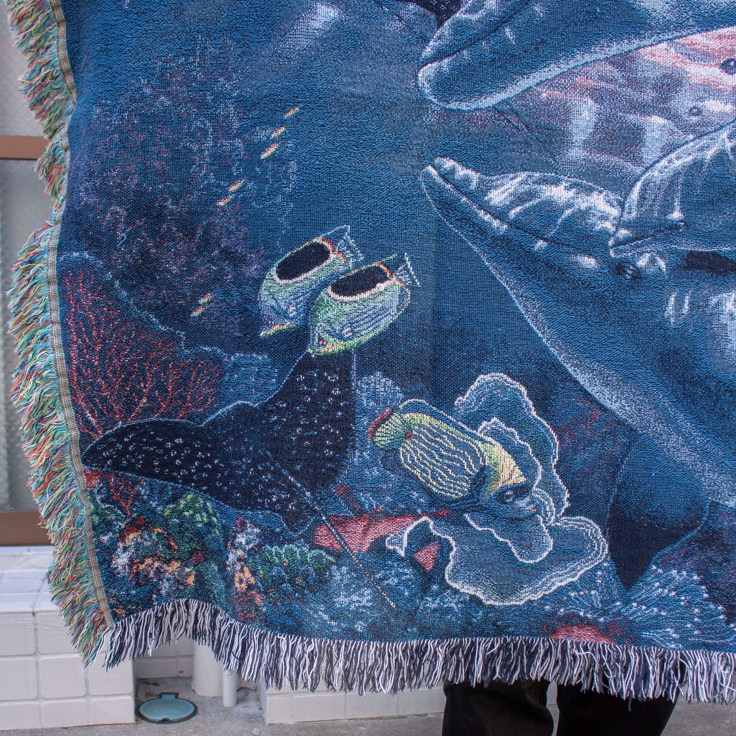 Christian Lassen Dorphin Cotton Blanket