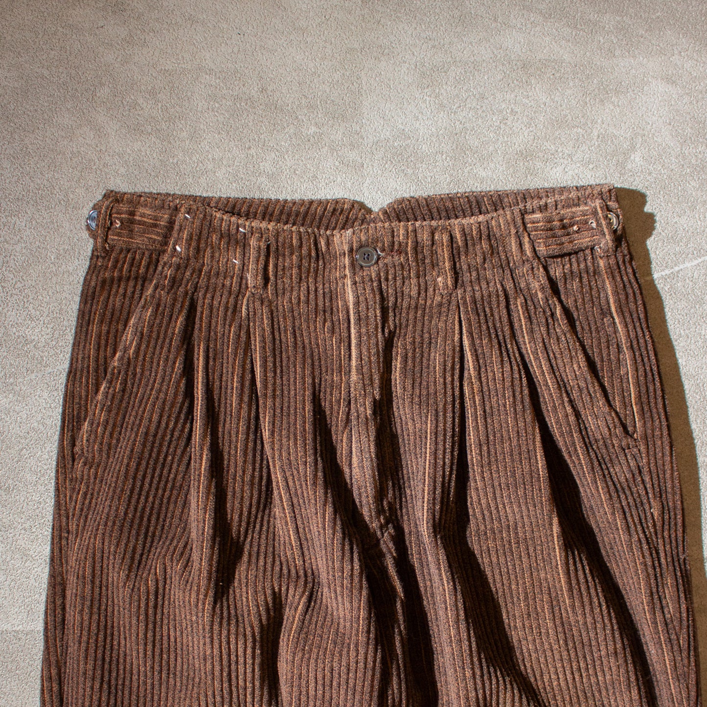 2tuck Corduroy Trousers