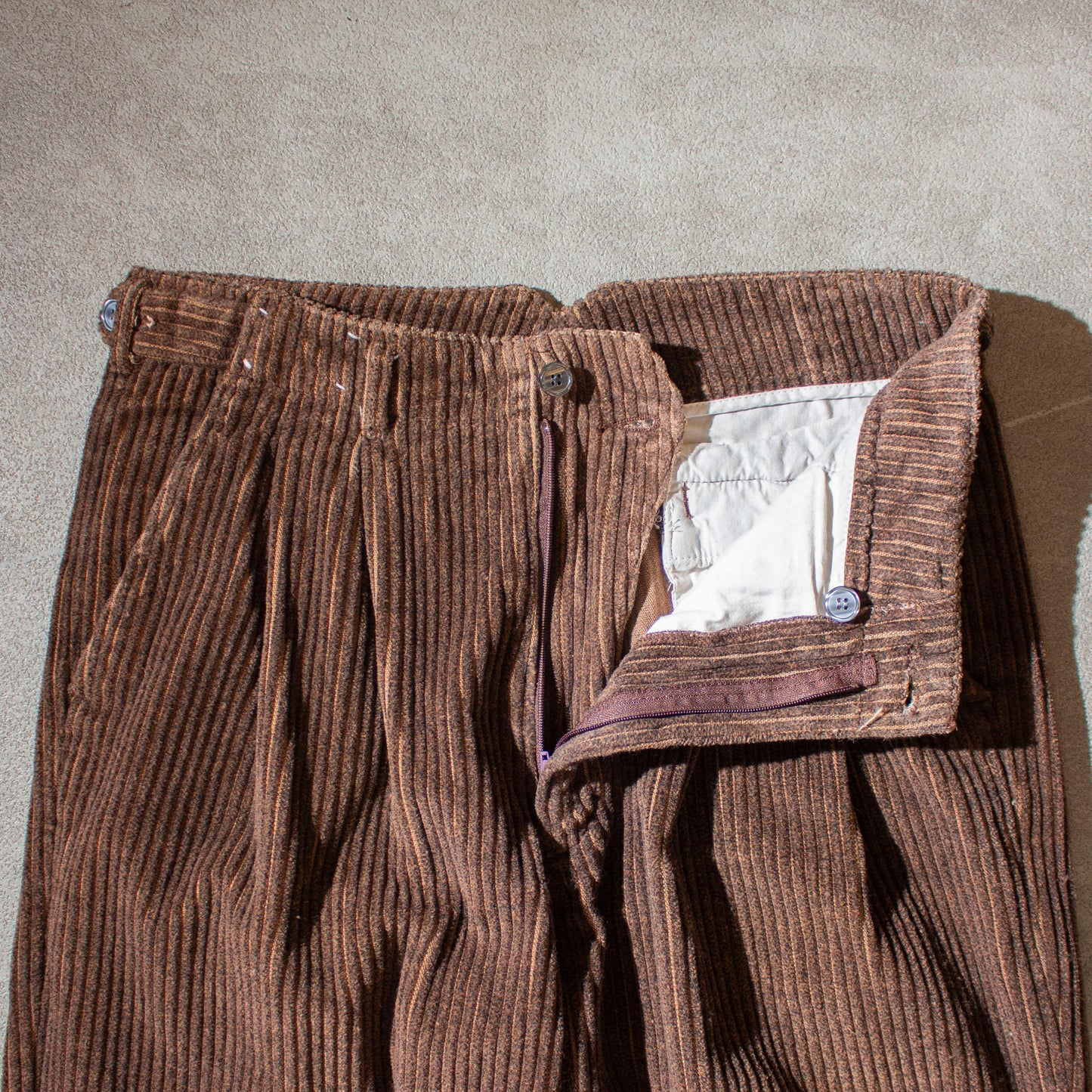 2tuck Corduroy Trousers
