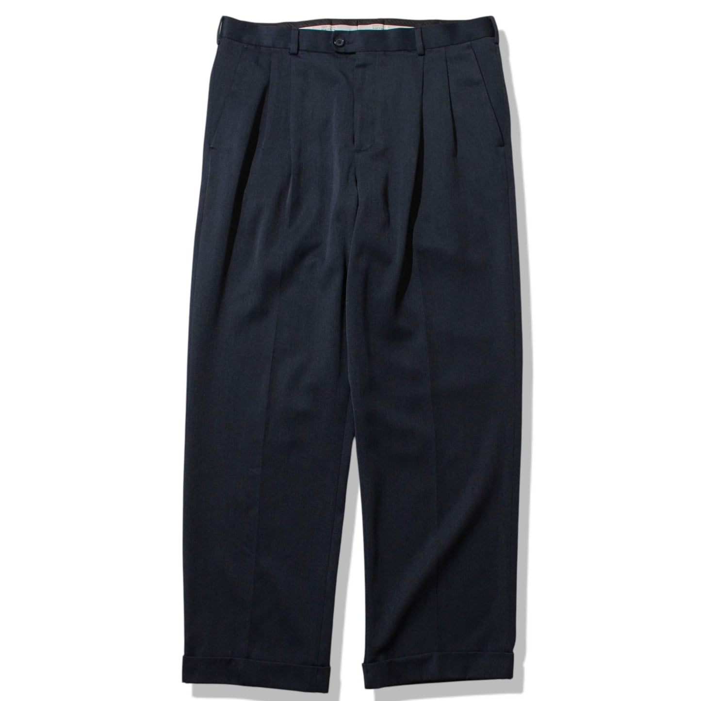 2tuck Slacks / Blue Gray【W33×L32】