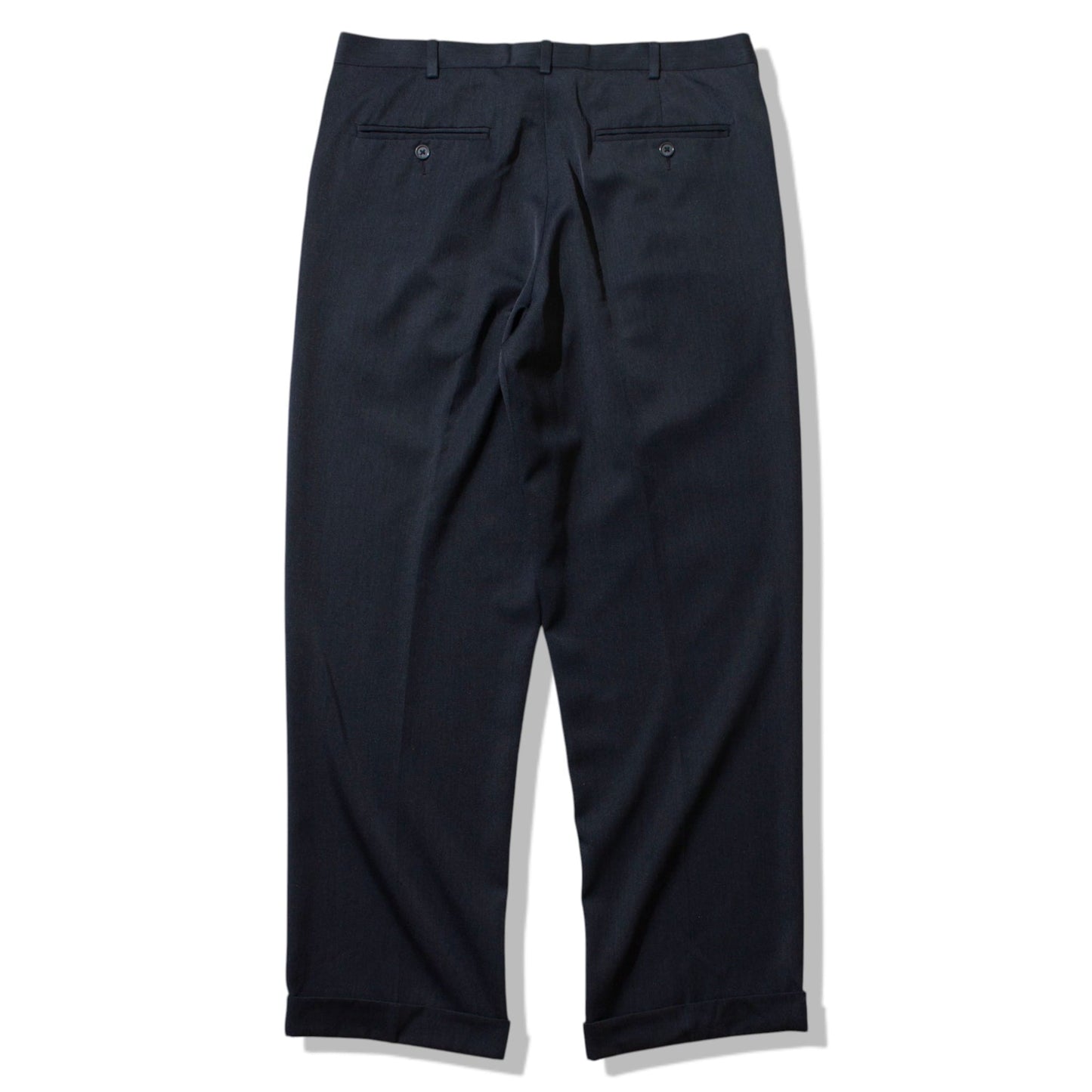 2tuck Slacks / Blue Gray【W33×L32】