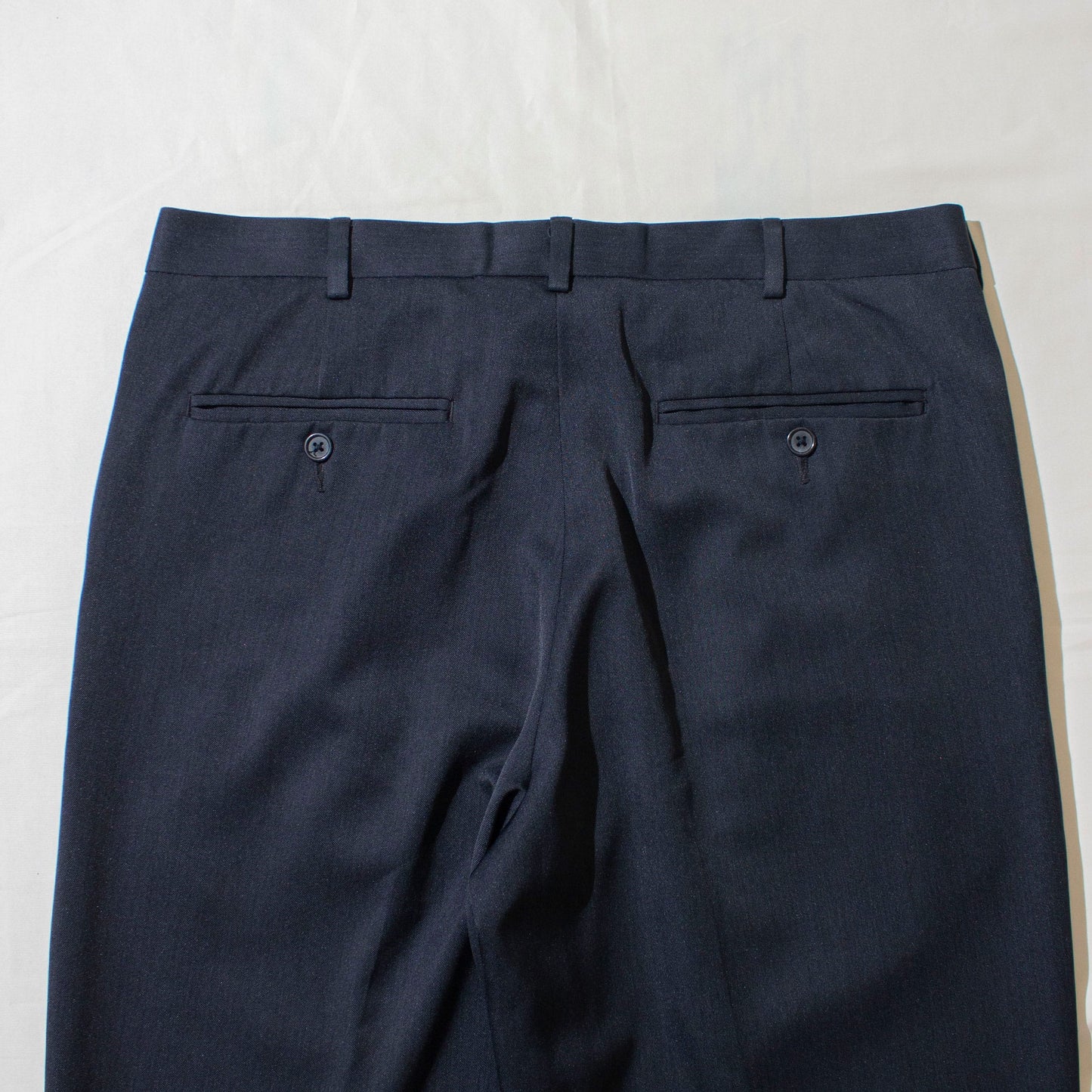 2tuck Slacks / Blue Gray【W33×L32】