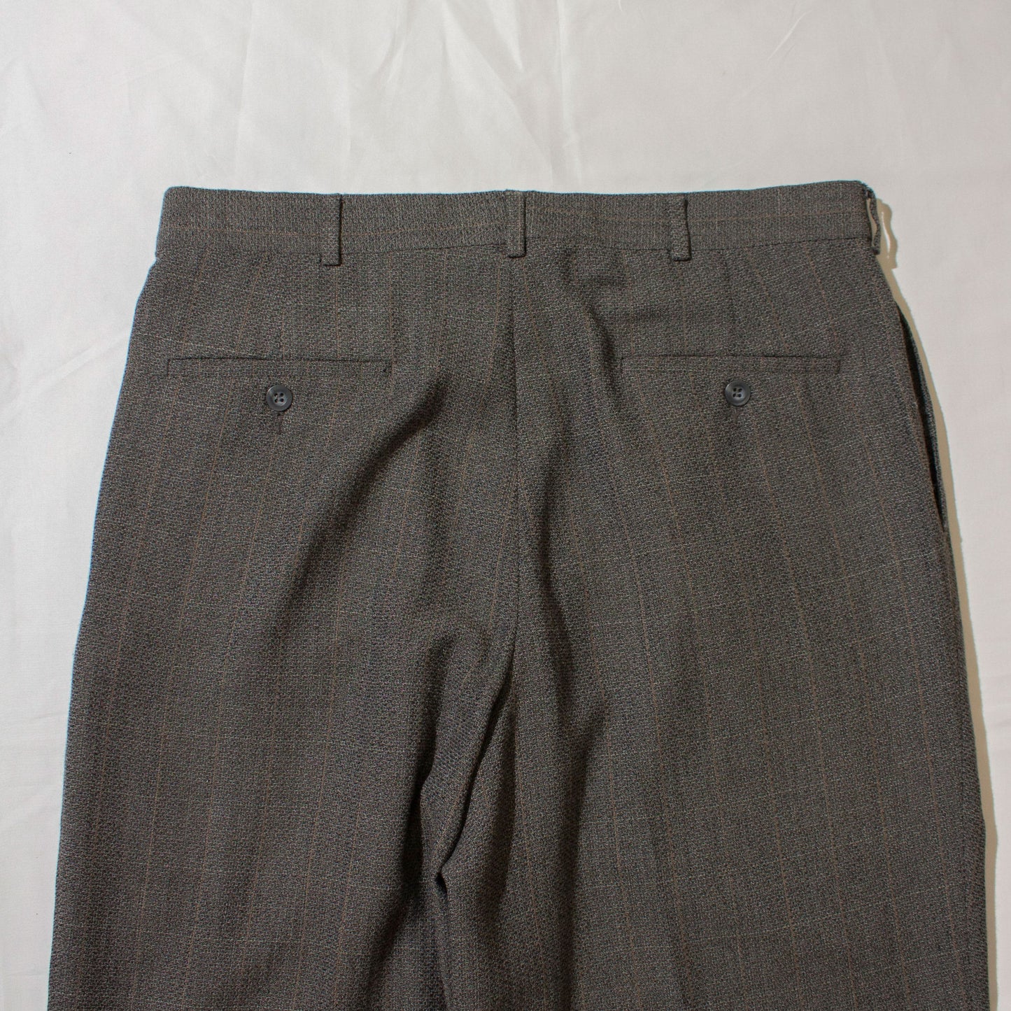 2tuck Check Slacks【W34×L31】