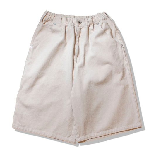 Bottle-Pocket Easy Shorts / Ivory
