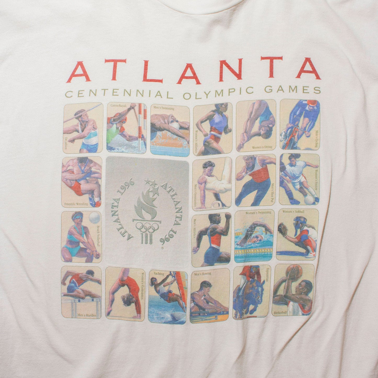 "ATLANTA" T-Shirt Made in U.S.A.【XXL】