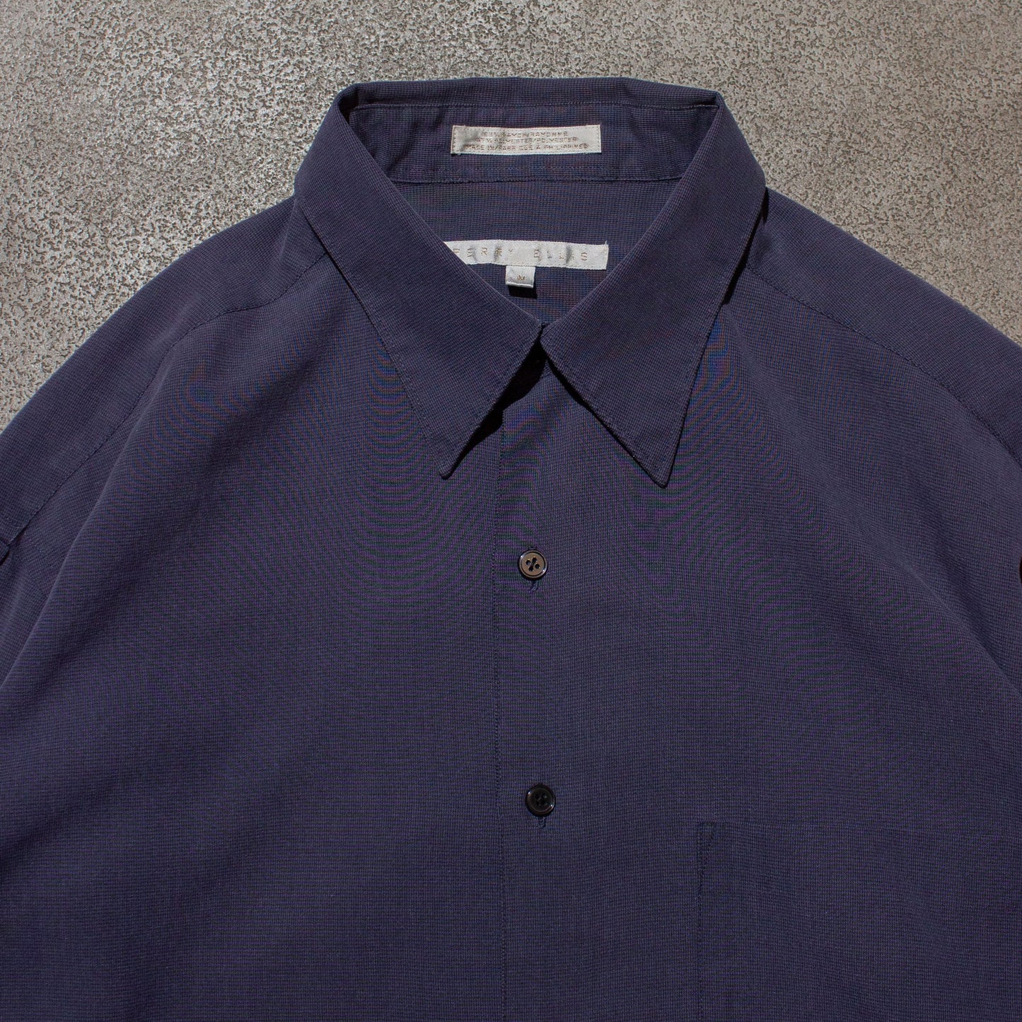 Rayon×Poly Tuck Shirt【M】