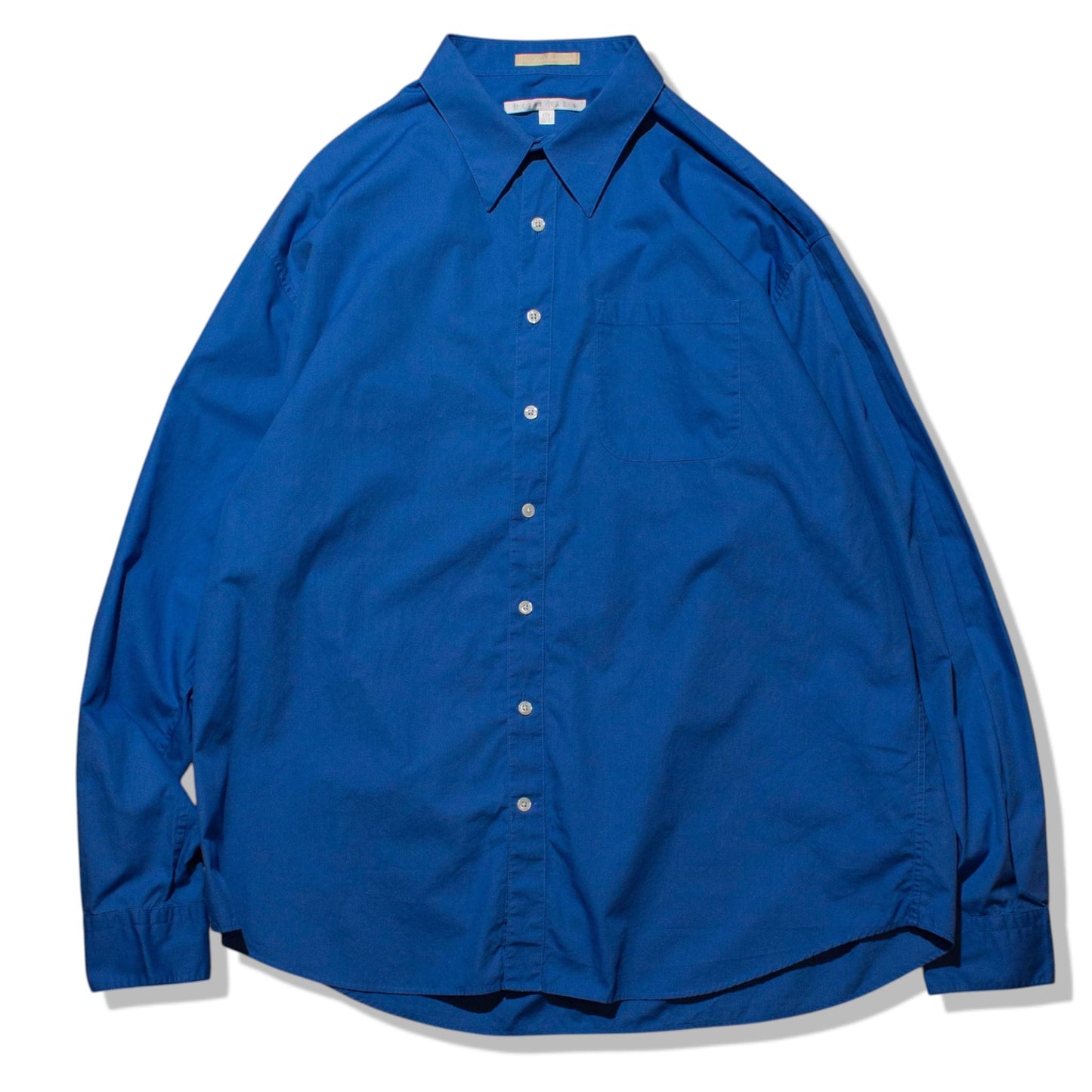 Cotton Typewriter Tuck Shirt【About XL】