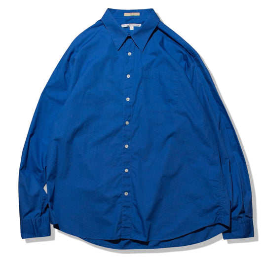 Cotton Typewriter Tuck Shirt【About XL】