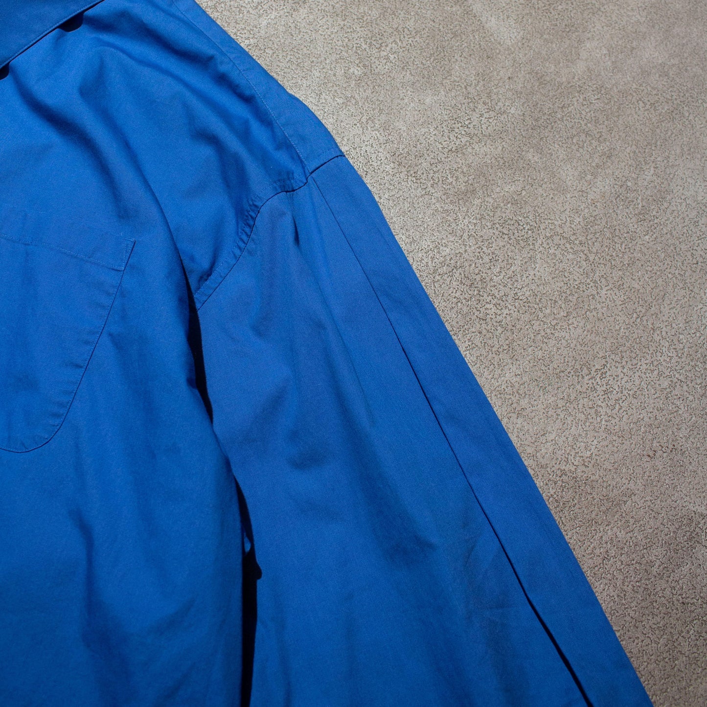Cotton Typewriter Tuck Shirt【About XL】