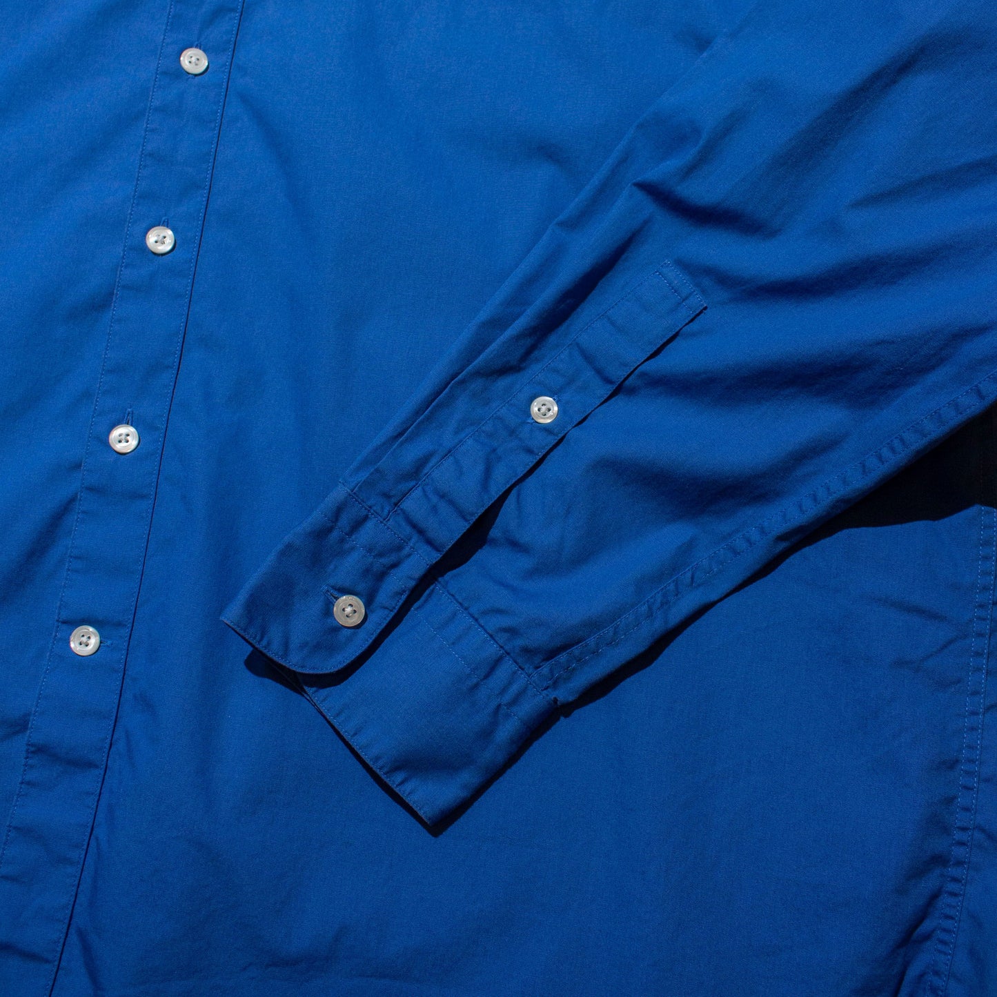 Cotton Typewriter Tuck Shirt【About XL】