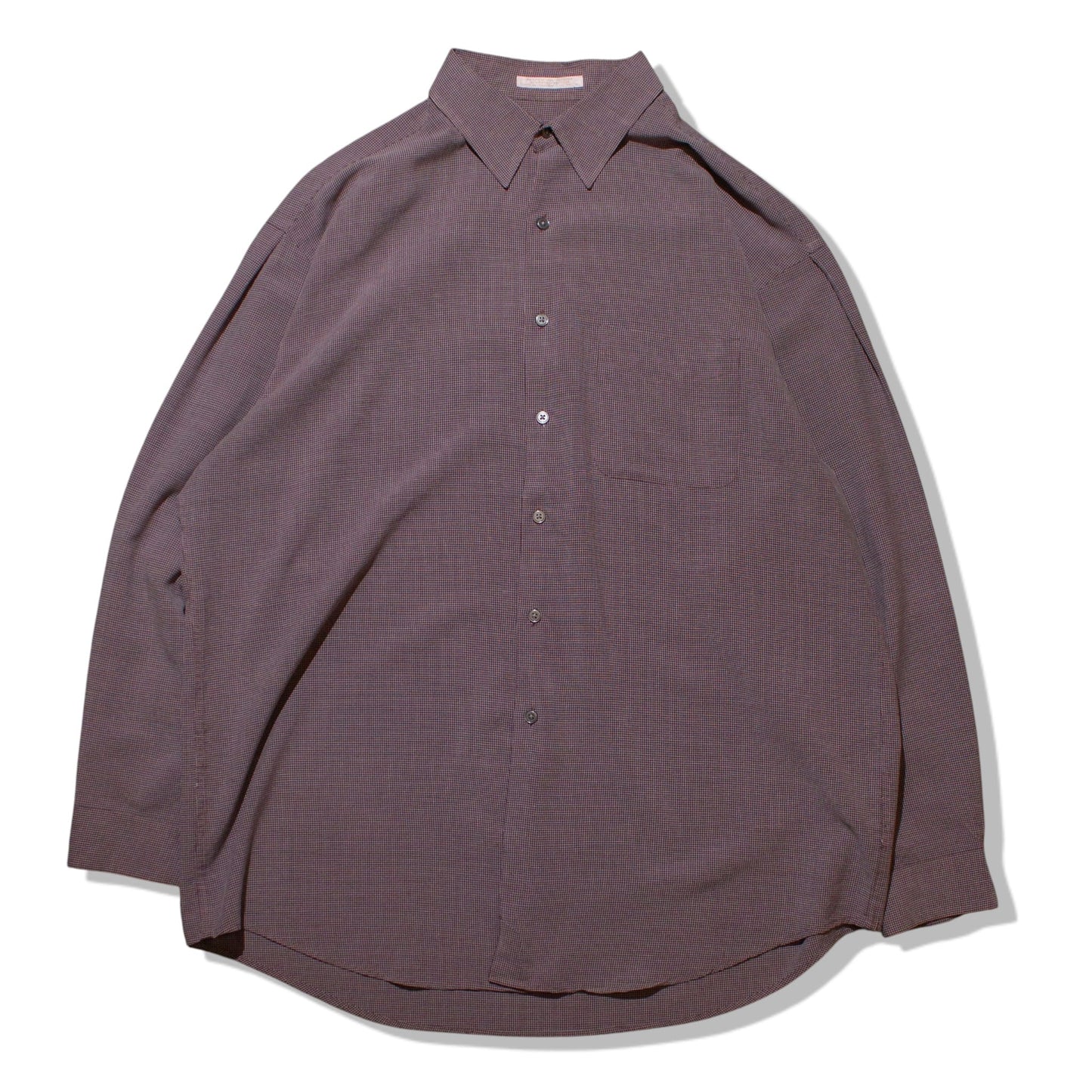 Rayon×Poly Tuck Shirt【XL】