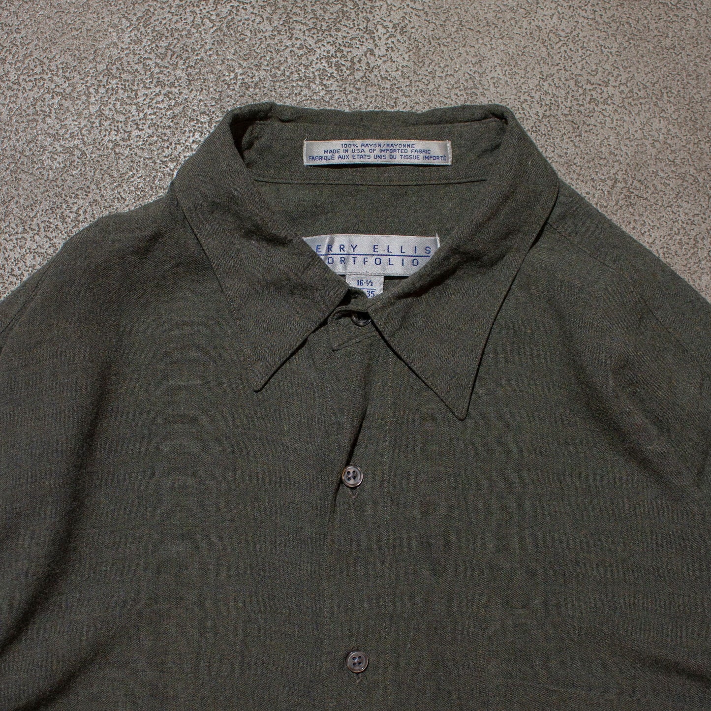Rayon Tuck Shirt U.S.A.【About L】