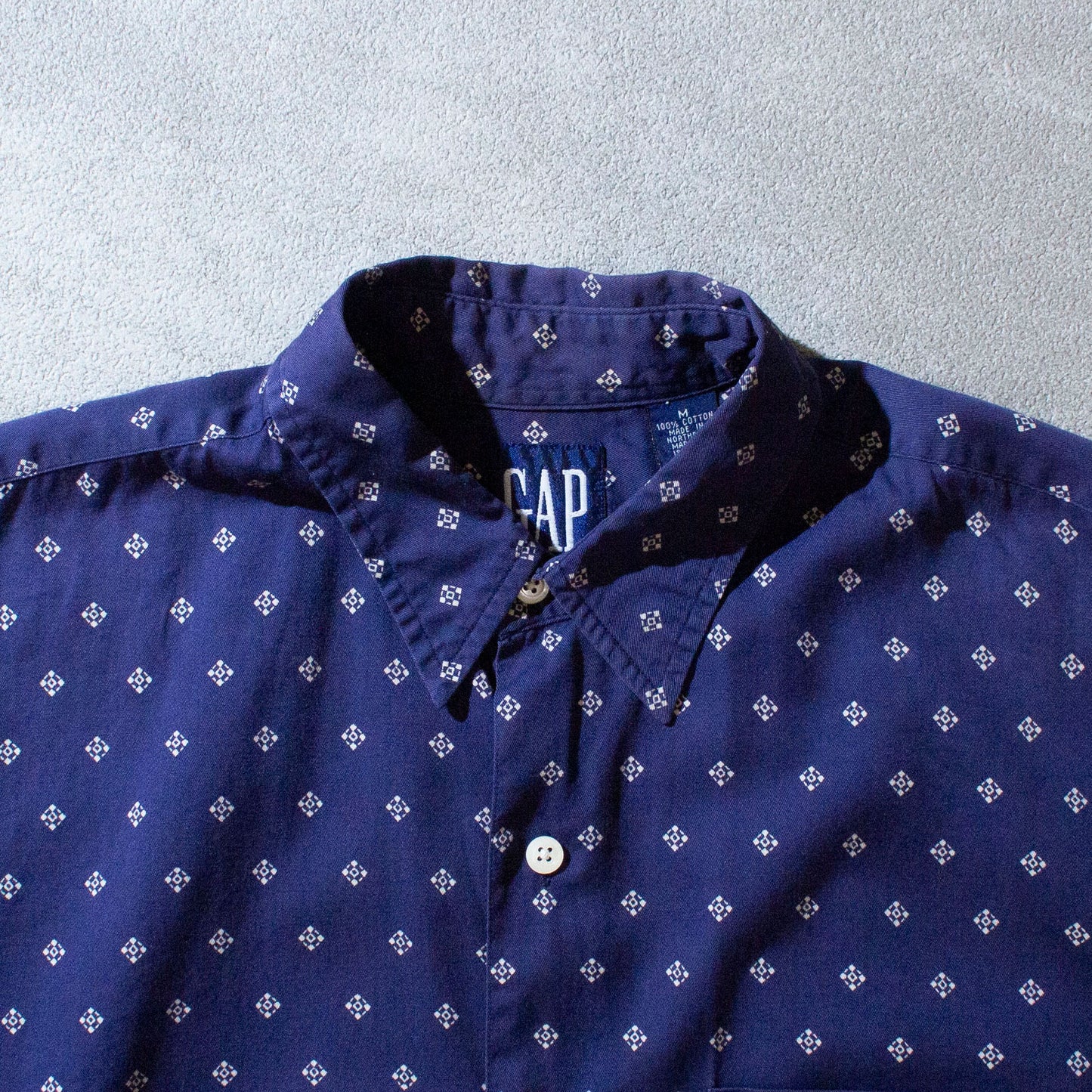 Fine pattern Shirt Made in U.S.A.