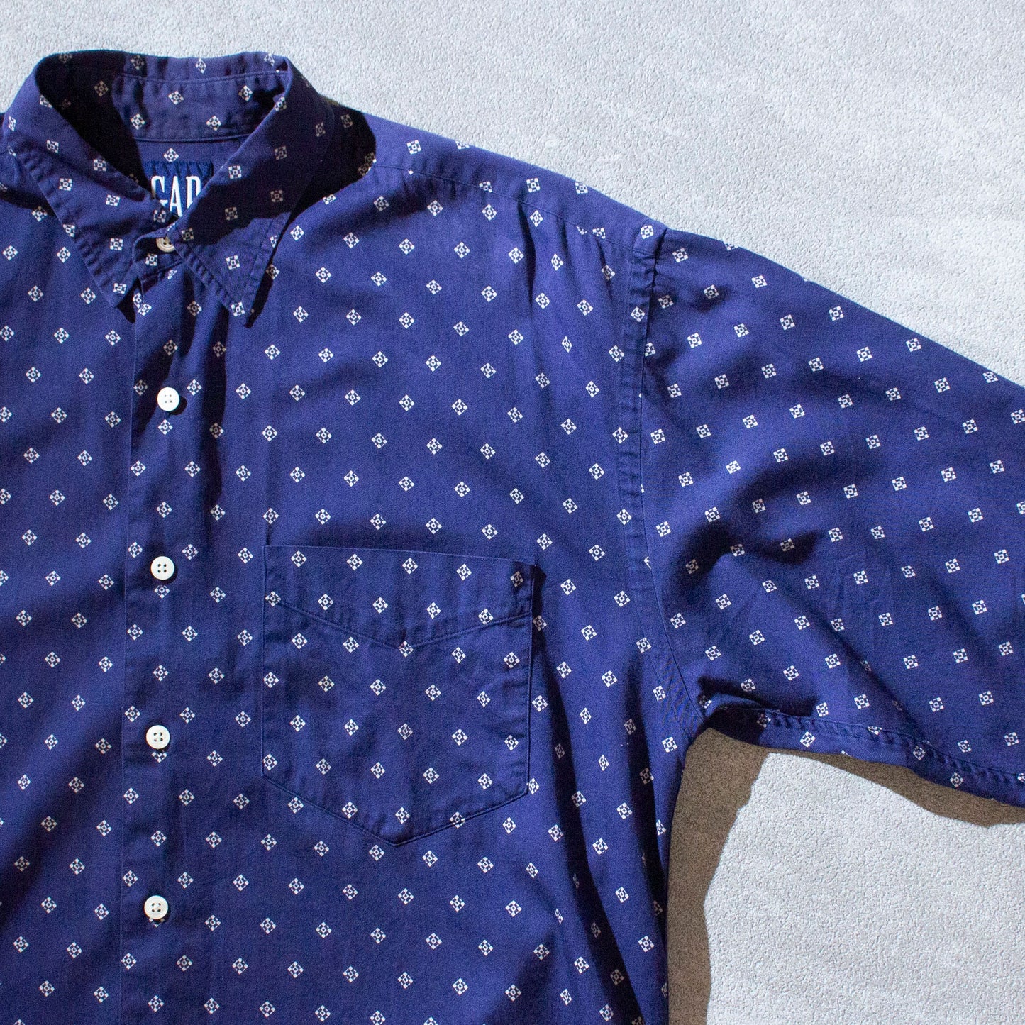 Fine pattern Shirt Made in U.S.A.