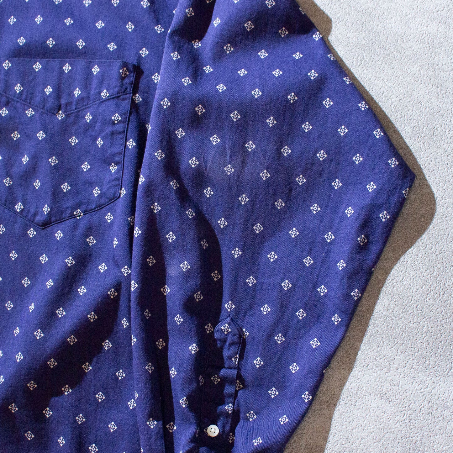 Fine pattern Shirt Made in U.S.A.