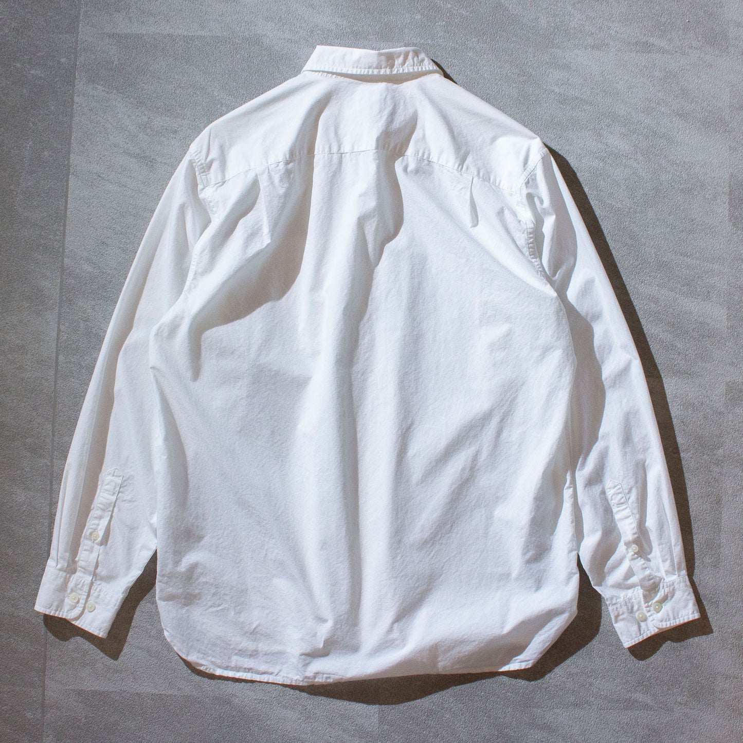 Cotton Poplin Reglar Collar Shirt