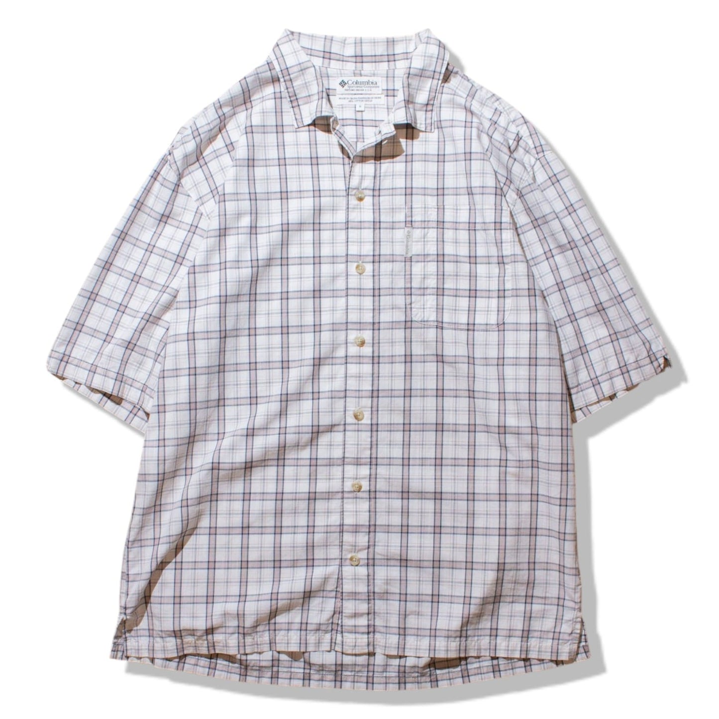 S/S Cotton Open Collar Shirt【M】