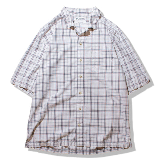 S/S Cotton Open Collar Shirt【M】
