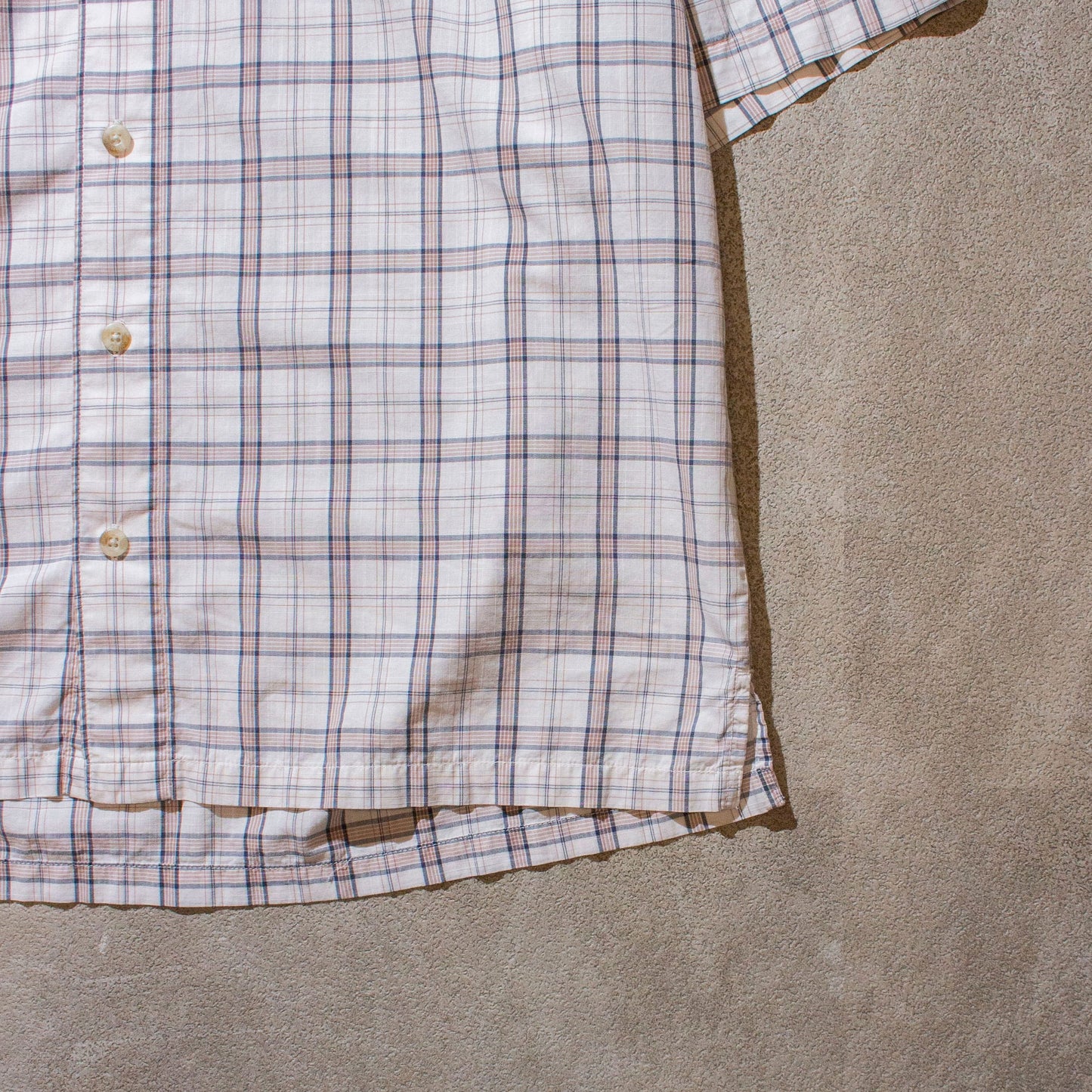 S/S Cotton Open Collar Shirt【M】