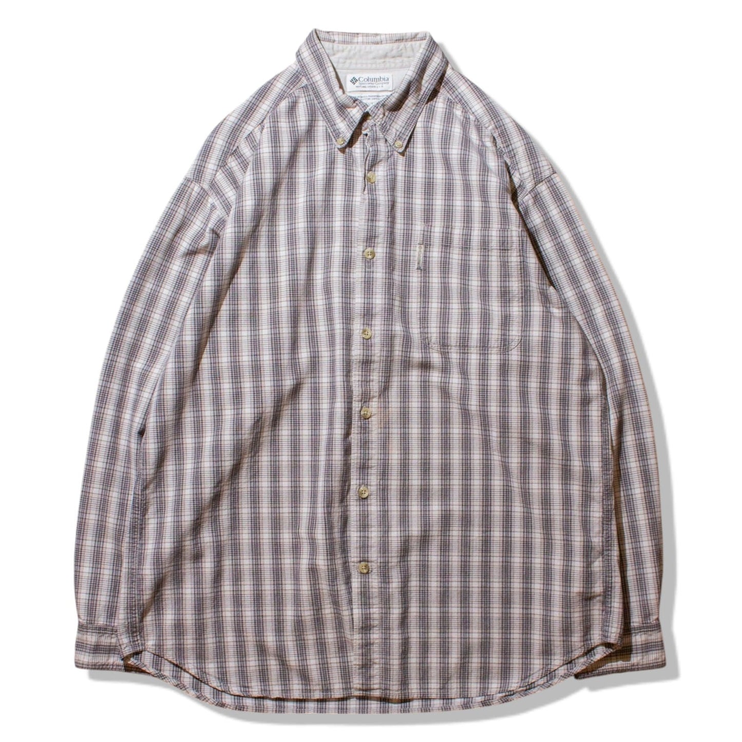 Cotton Check Shirt【XL】