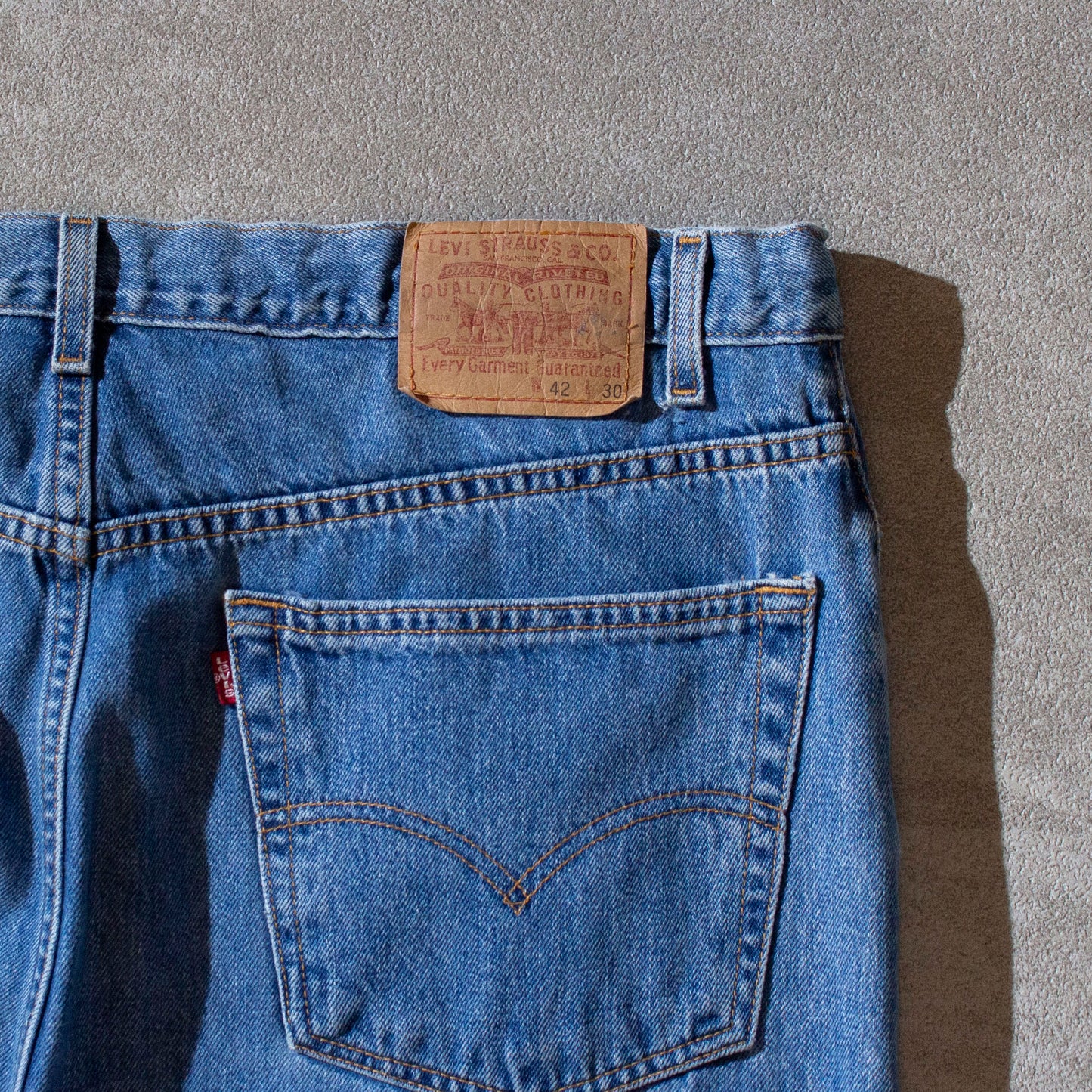 Custom Denim Pants Made in Mexico【W42×L30】