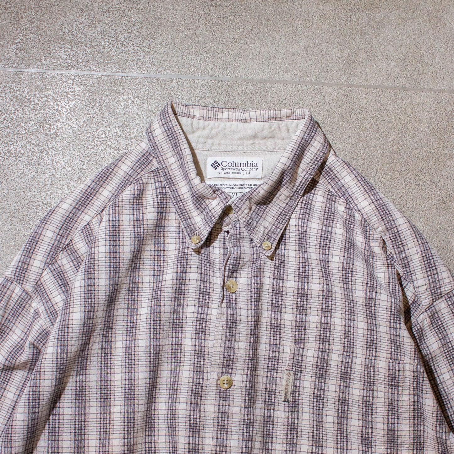 Cotton Check Shirt【XL】