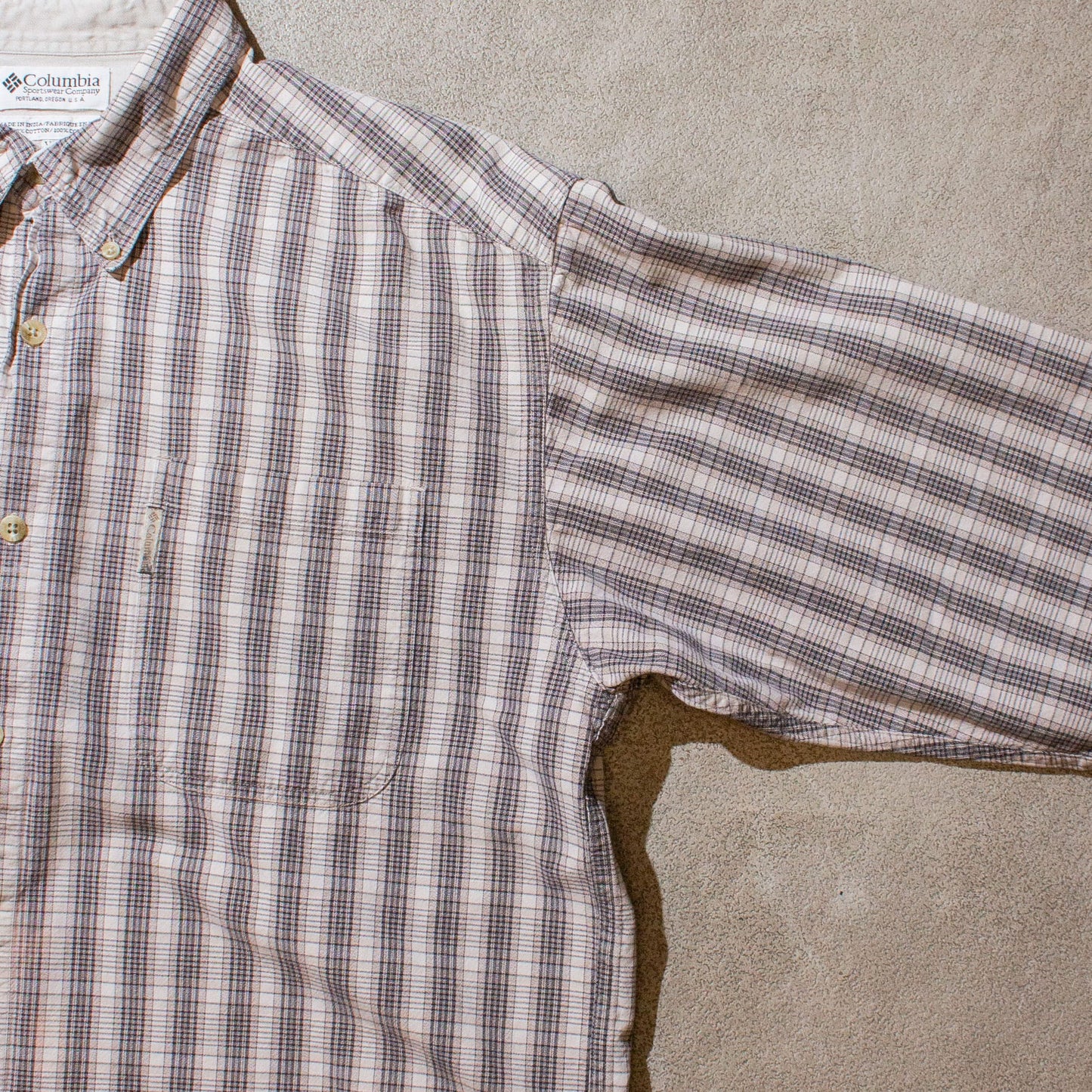 Cotton Check Shirt【XL】