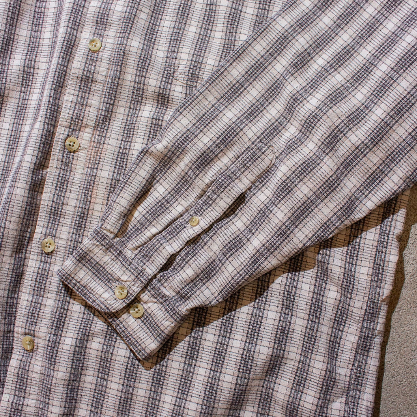 Cotton Check Shirt【XL】