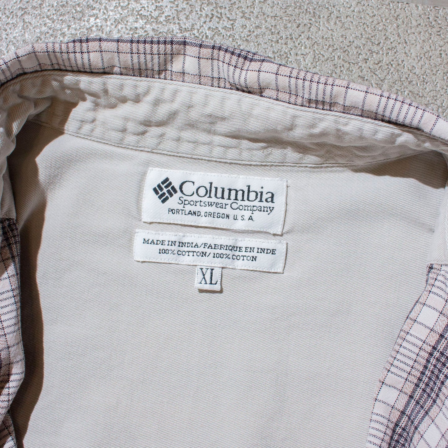 Cotton Check Shirt【XL】