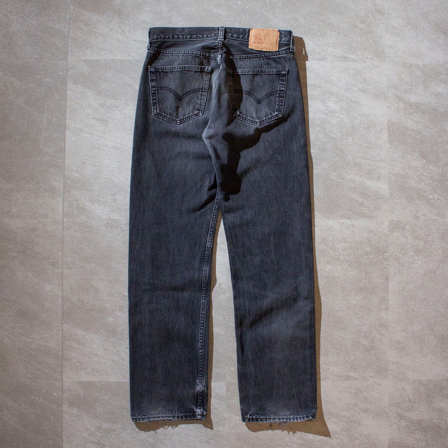 501 Black Denim Pants Made in Canada【W31×L32】