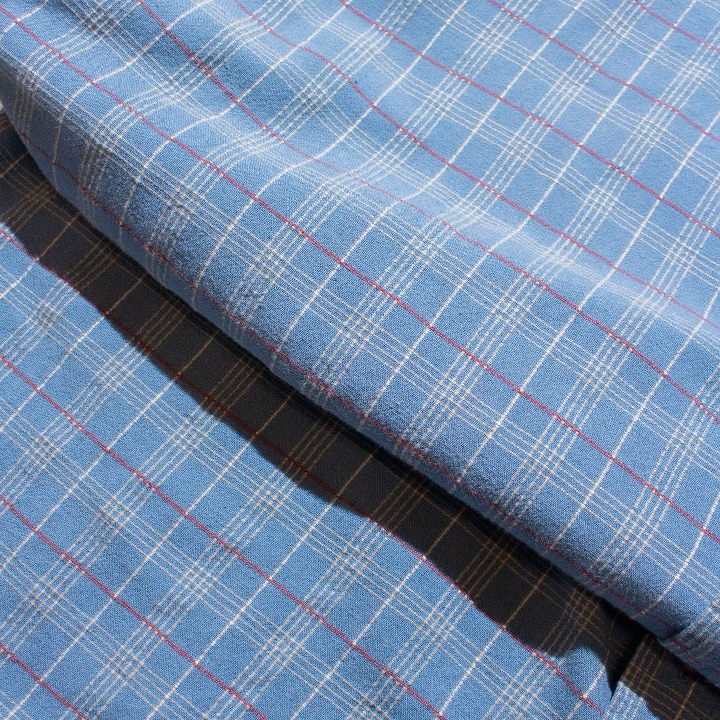 Cotton×Linen Check Shirt【XL】