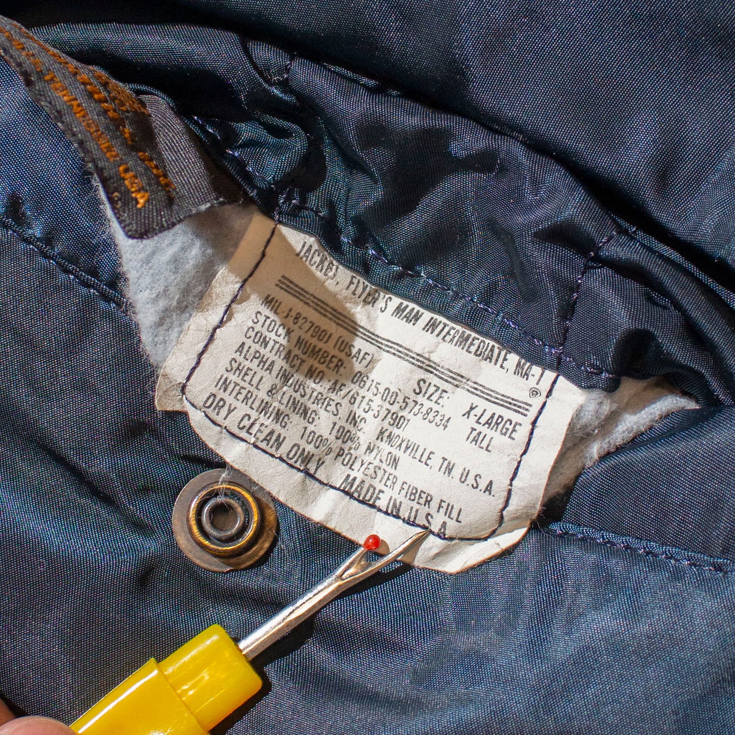 MA-1 Jacket / XL-TALL Made in U.S.A.