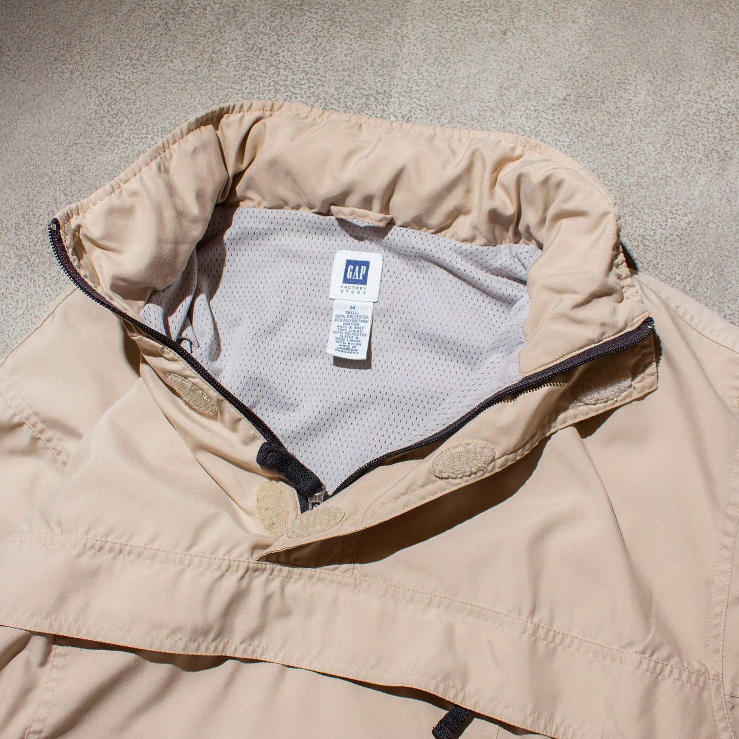 Polyester Taffeta Anorak Jacket【M】