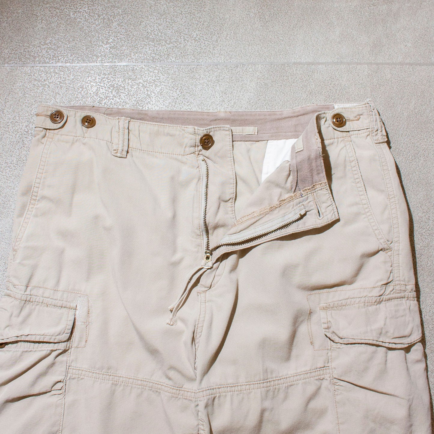 "Utility Canvas" Cargo Shorts【W35】